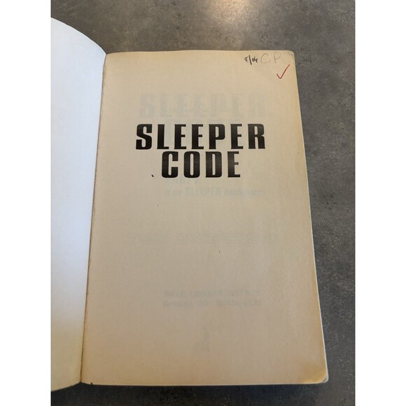 Sleeper Code (Part 1 in the Sleeper Conspiracy) - Paperback 2006 Good - Picture 3 of 5